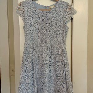 Altard state blue lace dress small
